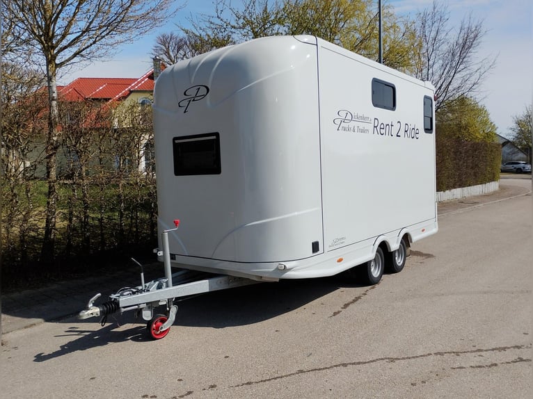 Paardentransporter Paardenaanhanger DT Trailer Hengst met woonruimte Paardentrailer