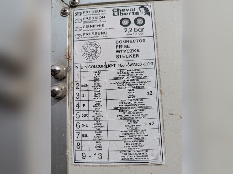 Cheval Liberte voor-uitschuifbaar paardentrailerdeksel