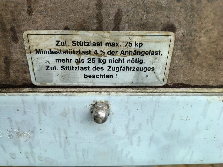 Eénpaards paardentrailer
