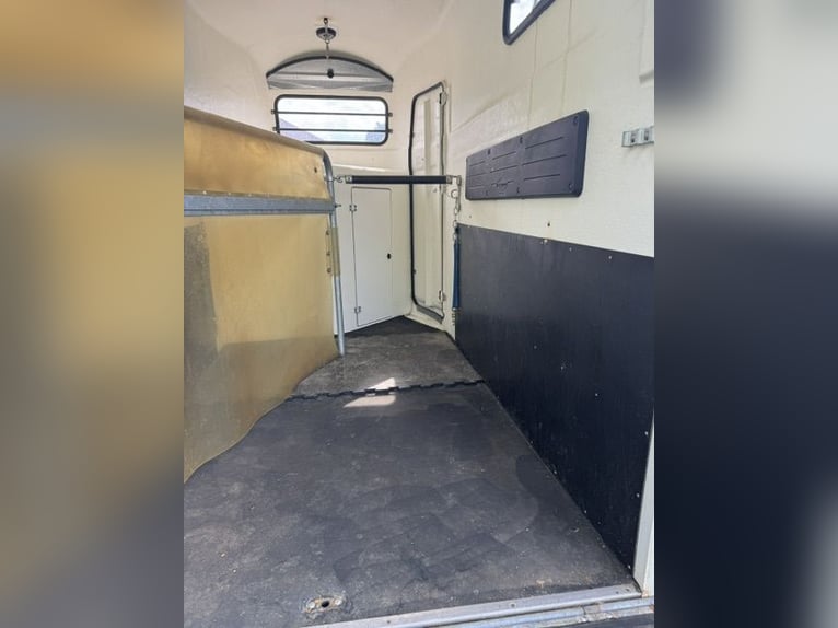 Böckmann XL aluminium bodemwagen voor 2 paarden