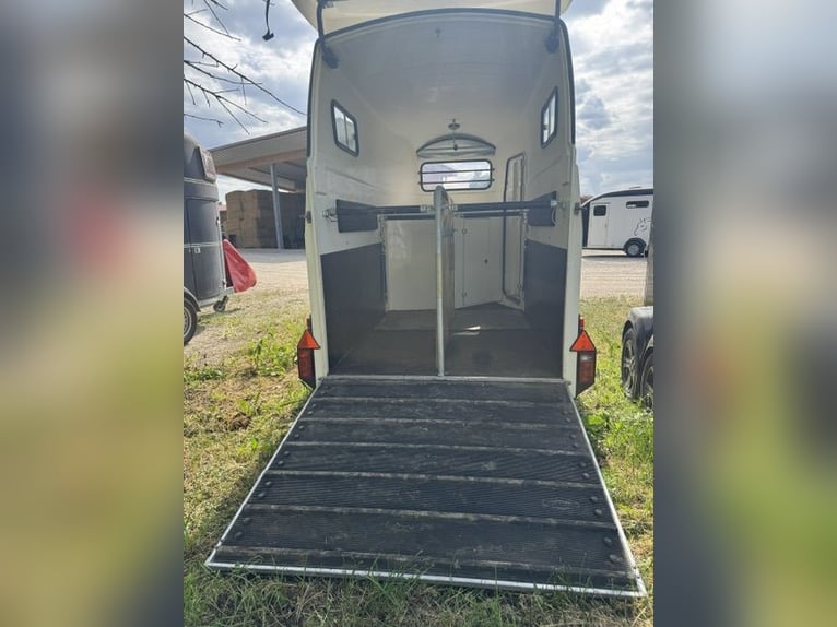 Böckmann XL aluminium bodemwagen voor 2 paarden