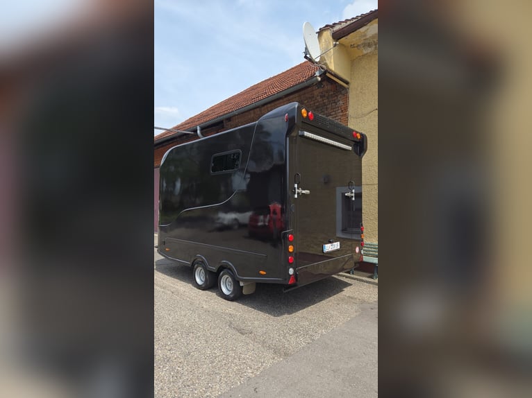Steinsberger 3-paardenwagen met wooncabine
