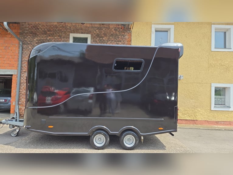 Steinsberger 3-paardenwagen met wooncabine
