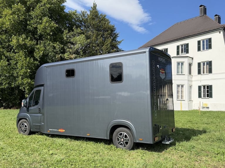 FIAT Ducato Böckmann Compact 2-paarden transporter automaat 5-zits TOP tweedehands voertuig vrachtwa