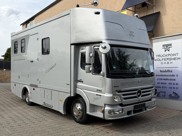 MB Atego 818 | Uitklapbare woonruimte | Eerste eigenaar | Slechts 57.000 km | Standverwarming | Airc