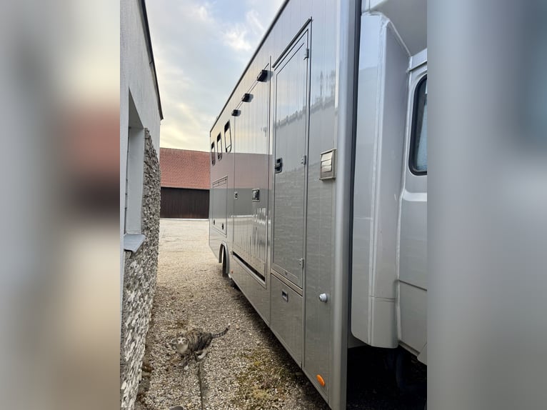 Mercedes-Benz 817 paardenwagen – 4-paarden – met woongedeelte