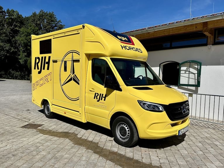 Mercedes-Benz Sprinter 419 CDI RJH Sport 2-paardenwagen Transporter - bijna nieuwe demonstratievoert