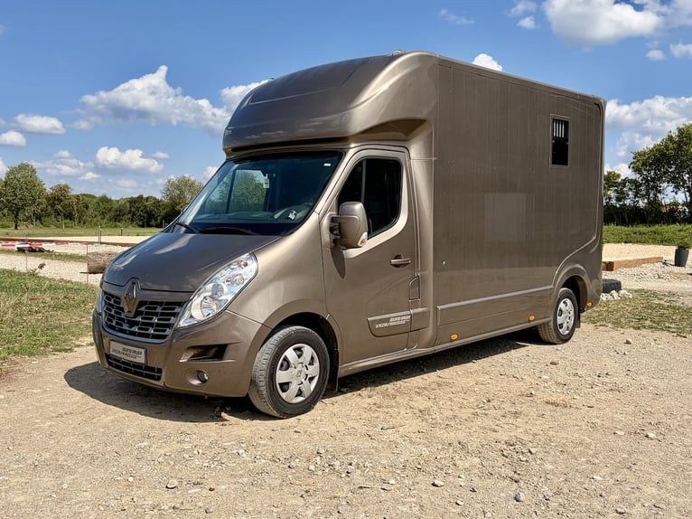 Renault Roelofsen Parados 2-paards transportwagen met automatische transmissie, nieuwe keuring