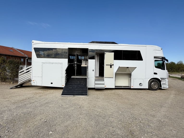 Mercedes-Benz Actros 1835 RJH Exclusive H5 5-6 Paardentransporter Pop-Out Bad WC Douche Vrachtwagen