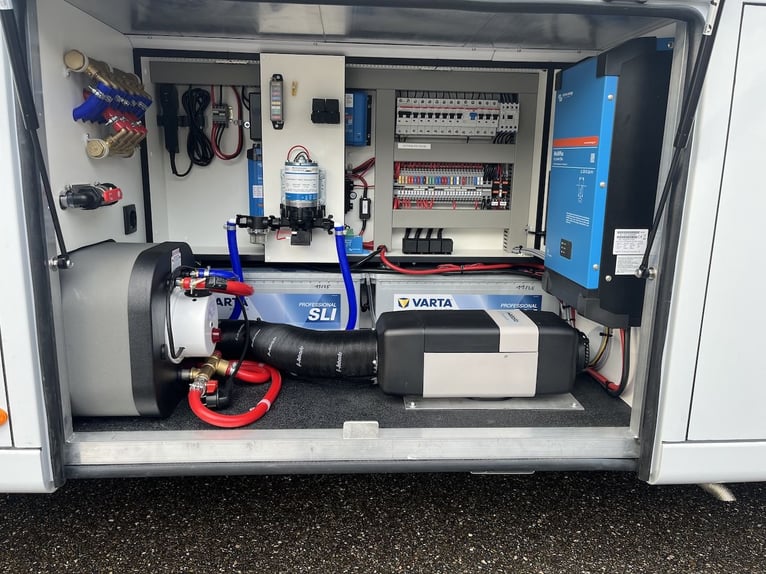 Mercedes-Benz Actros 1835 RJH Exclusive H5 Paardenwagen Vrachtwagen Nieuw Slide-Out Dakverhoging voo