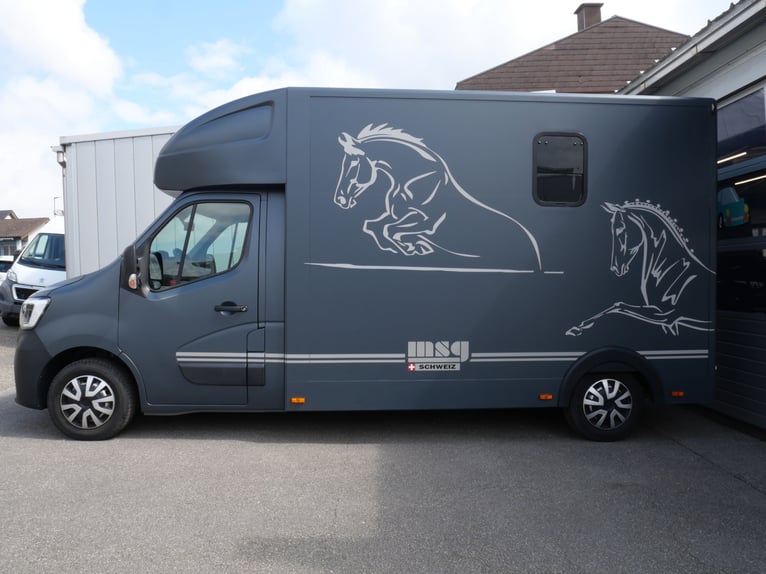 RENAULT Master Automaat MSG Paardentransporter Zelfrijdend