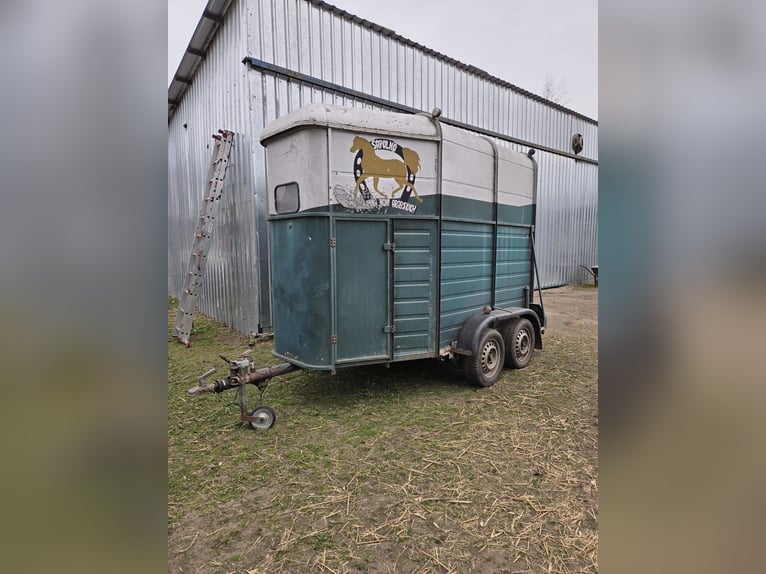Twee-paardenwagen te koop