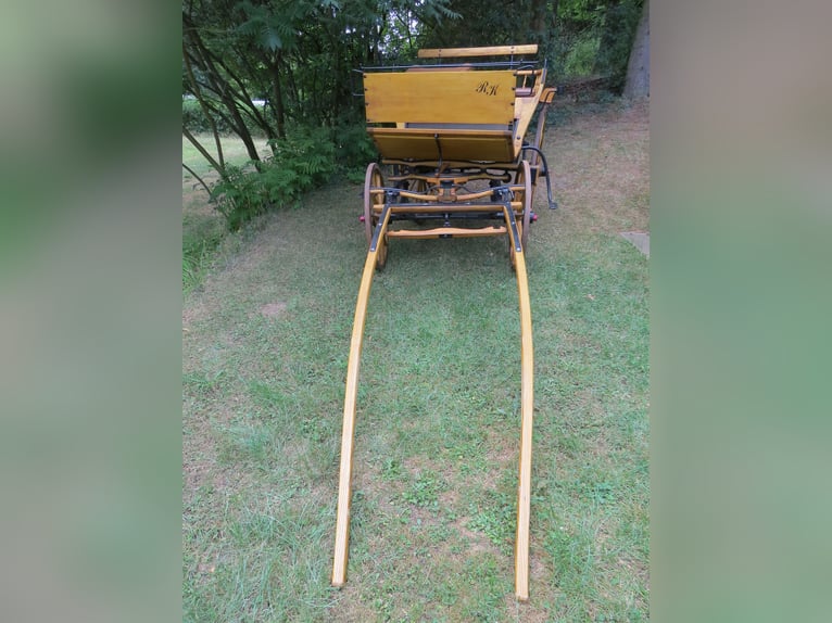 Tweepersoonswagen Doktorwagen (Sandschneider), volledig gerestaureerd, voor liefhebbers