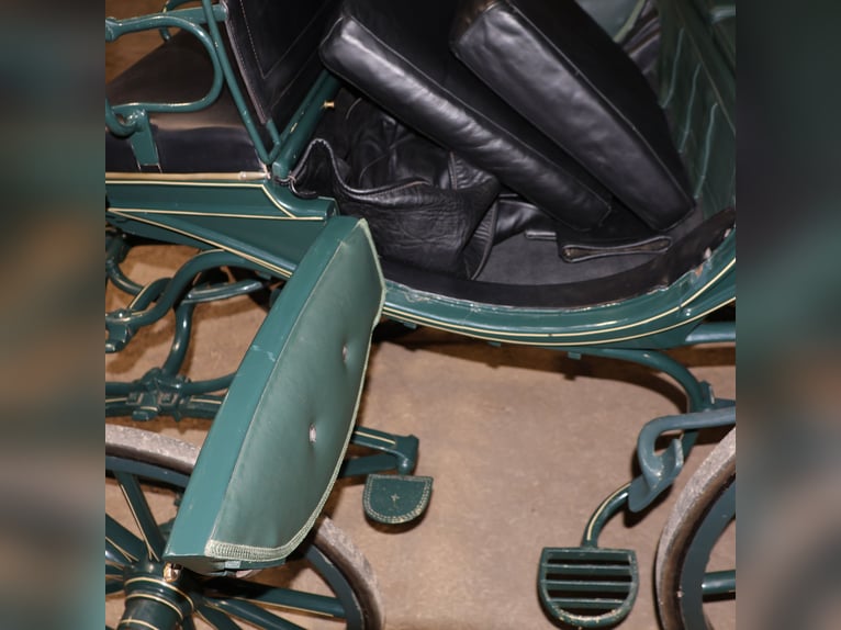 Eleganter Parkwagen Kutsche Baumann Lederpolsterung Zürich