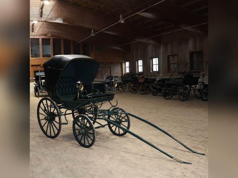 Eleganter Parkwagen Kutsche Baumann Lederpolsterung Zürich