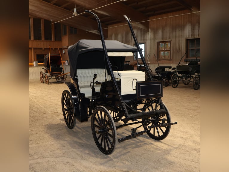 Mylord Kutsche Ein/Zweispänner Scheibenbremsen Trittbrett Schwarz