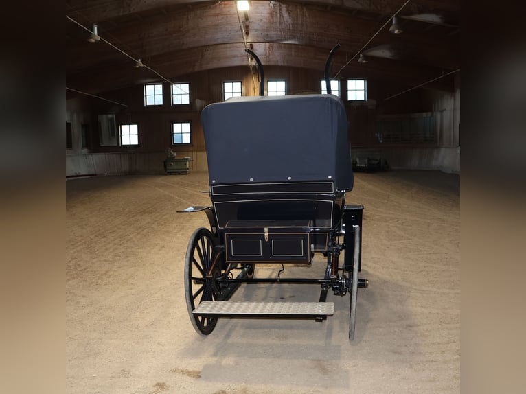 Mylord Kutsche Ein/Zweispänner Scheibenbremsen Trittbrett Schwarz