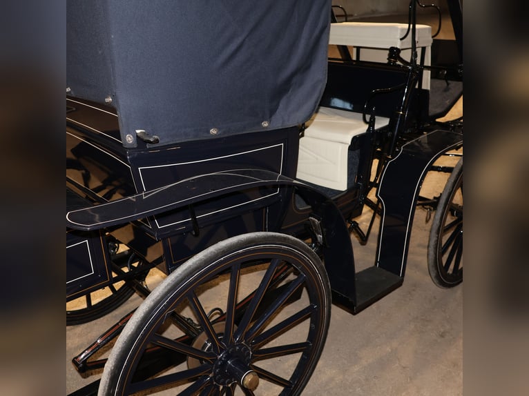 Mylord Kutsche Ein/Zweispänner Scheibenbremsen Trittbrett Schwarz