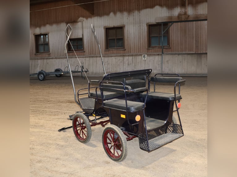 Kühnle Wagonette Kleinpferde Ein/Zweispänner Kutsche