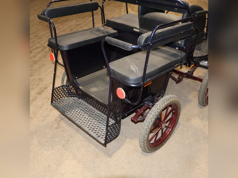 Kühnle Wagonette Kleinpferde Ein/Zweispänner Kutsche