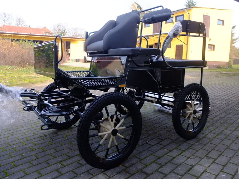 Nieuwe pony- en kleine paardenkoets