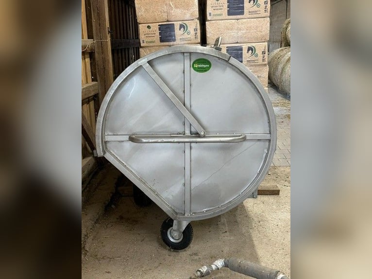 KNEILMANN Mistcontainer aus Edelstahl mit Edelstahldeckel, 2400 Liter 