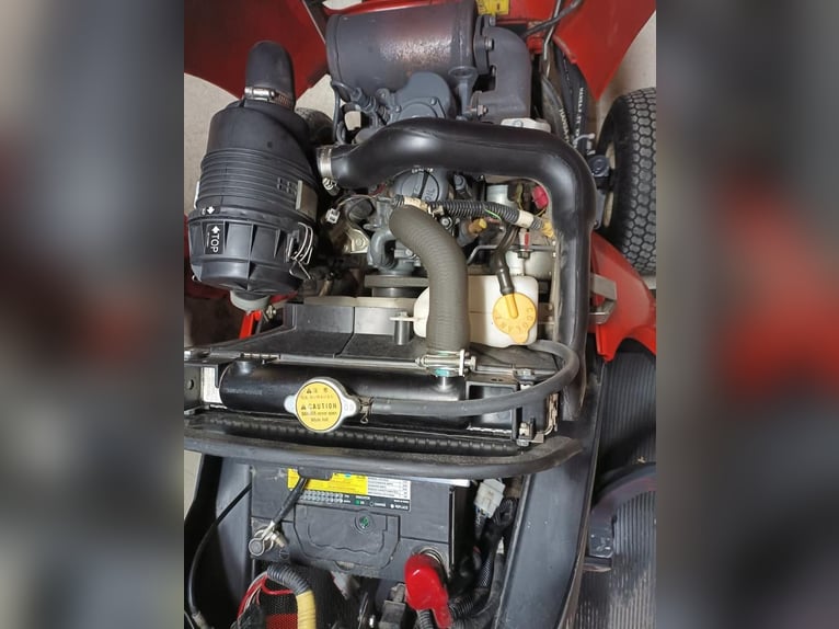 Kubota GR1600 diesel grasmaaier met Kersten sneeuwschuif