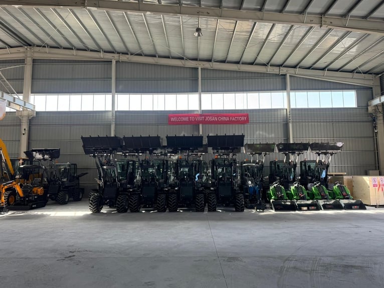 Josan S22 Volkslader, heftruck voor boerderijen, stal- en wiellader