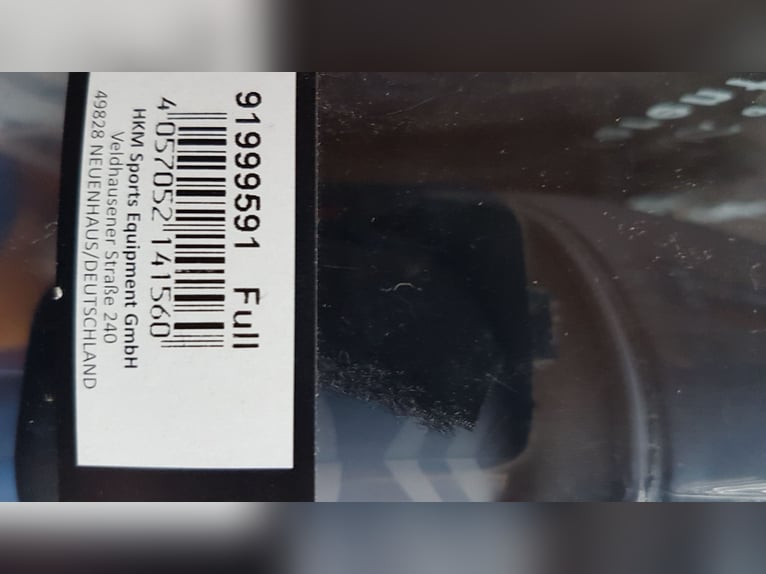 HKM Gamaschen und Streichkappen, Genua Grau/Schwarz Warmblut NEU !!!!!