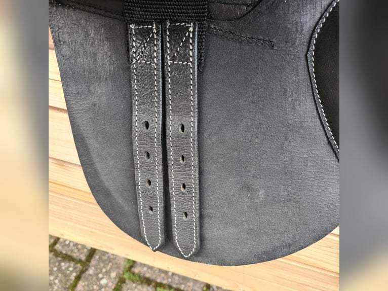 Tweedehands EDIX Amigo ponyzadel maat S zwart