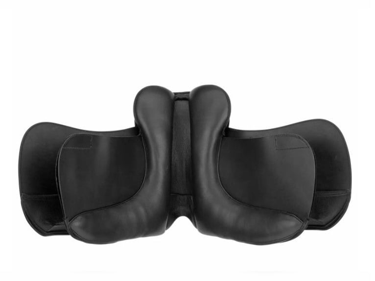 Claridge House dressuurzadel New Generation maat 17,5, zwart - ZGAN