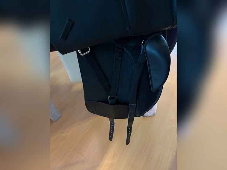 Claridge House dressuurzadel New Generation maat 17,5, zwart - ZGAN