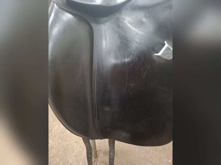 Dressuurzadel Bates wide 17 inch