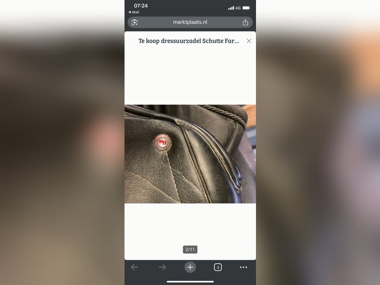 Dressuurzadel Schutte Farringston’s Custom Saddle