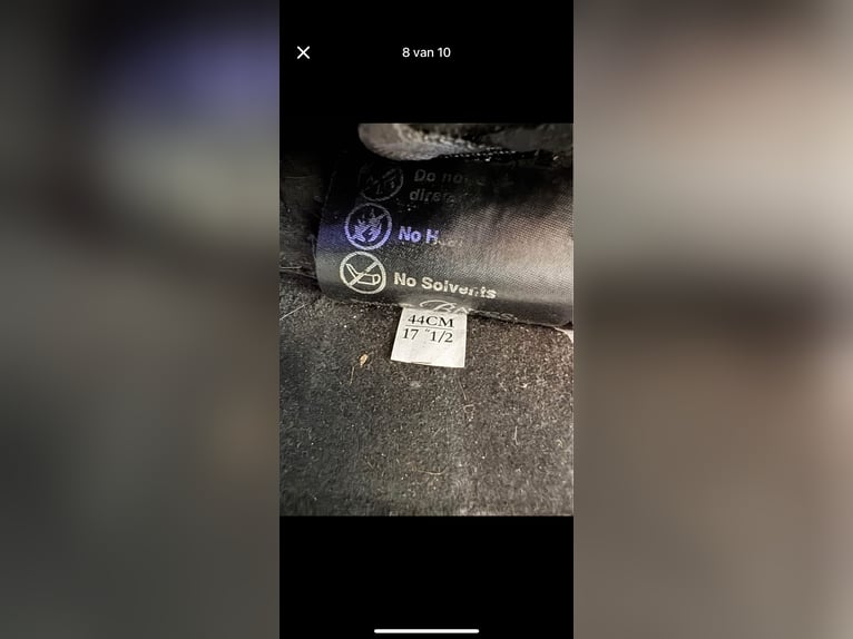 Wintec zadel 17,5 inch verstelbaar 