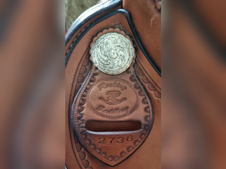 Prachtig Rocking R westernzadel - 16 inch