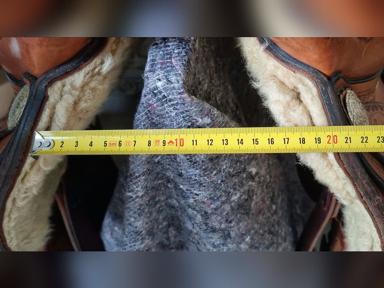 Prachtig Rocking R westernzadel - 16 inch