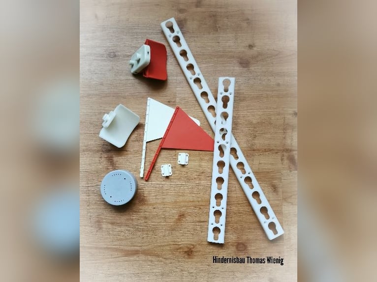 Gatenrail hindernisrail sleutelgatrail metalen 150 cm