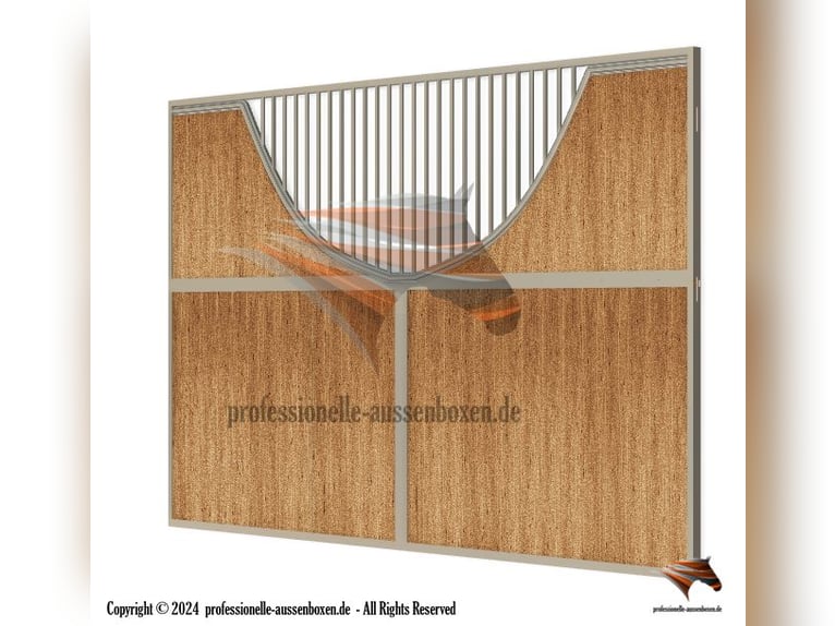 Paardenbox & stallen, stallenbox | Boxfront en scheidingswand - Paardenstal bouwen