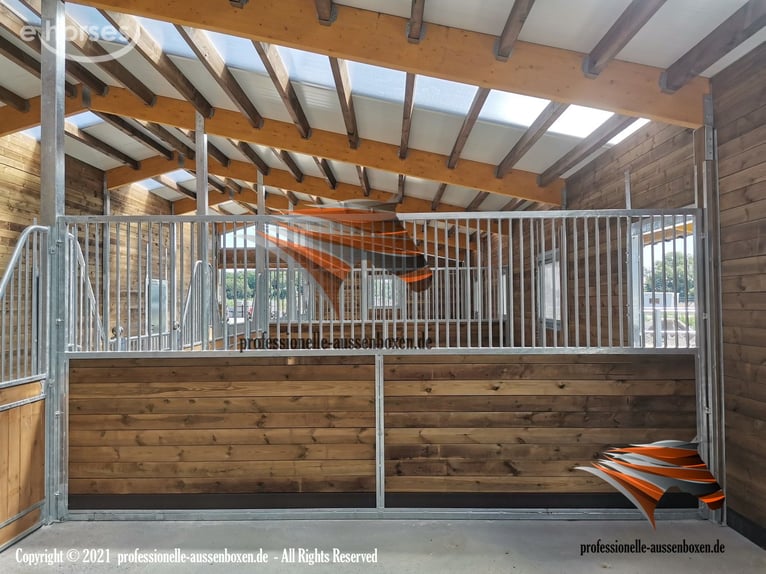 Paardenboxen kopen – fronten, scheidingswanden & binnenboxen voor paarden