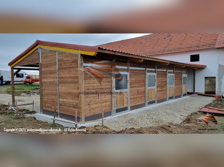 Stal en stalinrichting - Buitenstal en paardenbox kopen | Open stal en paardenverblijf