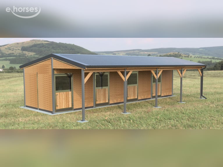 Paardenstal bouwen & stallenbouw – hoogwaardige buitenstallen van de fabrikant