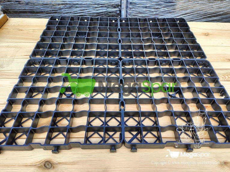 Rasengitter & Paddockplatten – Bodengitter, Kieswaben, Rasengitterplatten für Reitplatz & Kiesgitter