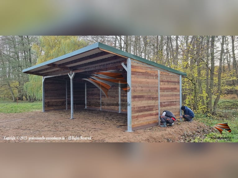 Stallungen für pferde - Aussenbox, Pferdestall, Pferdebox, Offenstall, Weidehütte, Laufstall pferd,