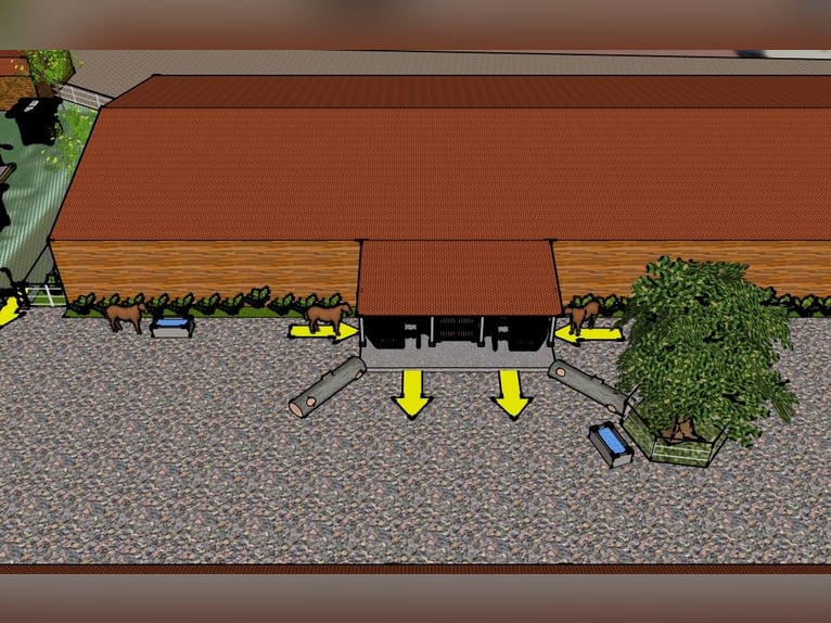 Nieuwe actieve stal mei 2026, München Oost, 2 binnenbakken