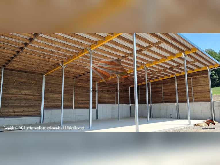 Stal voor paarden - Open stal bouwen & paardenstal, weidehut kopen