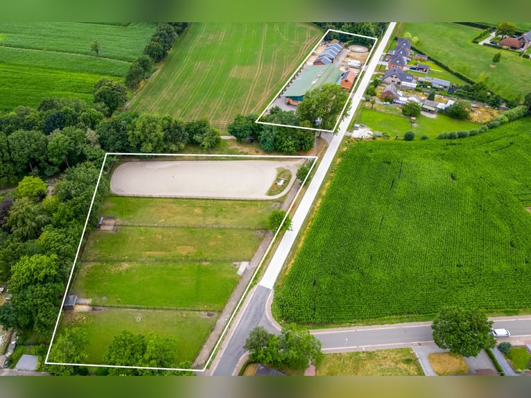 Hippisch complex met binnen- en buitenpiste