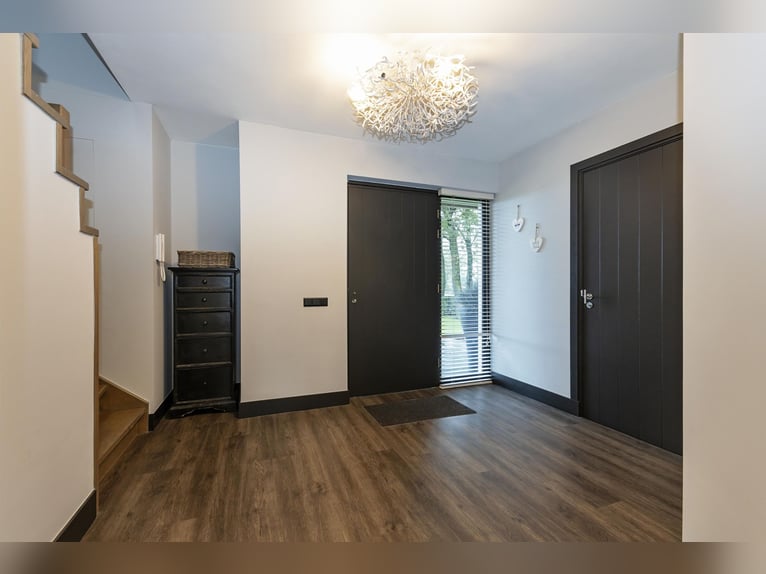 Luxury detached home with office outbuilding, wellness pool, gym & stables for 4 horses