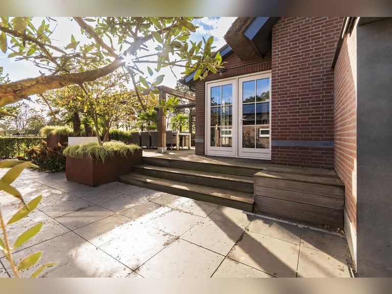 Luxury detached home with office outbuilding, wellness pool, gym & stables for 4 horses