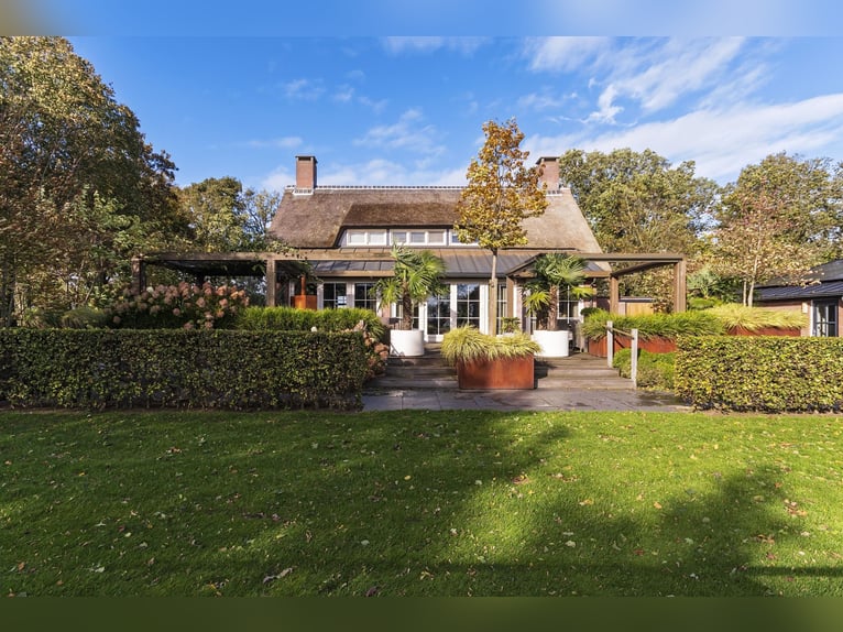 Luxury detached home with office outbuilding, wellness pool, gym & stables for 4 horses